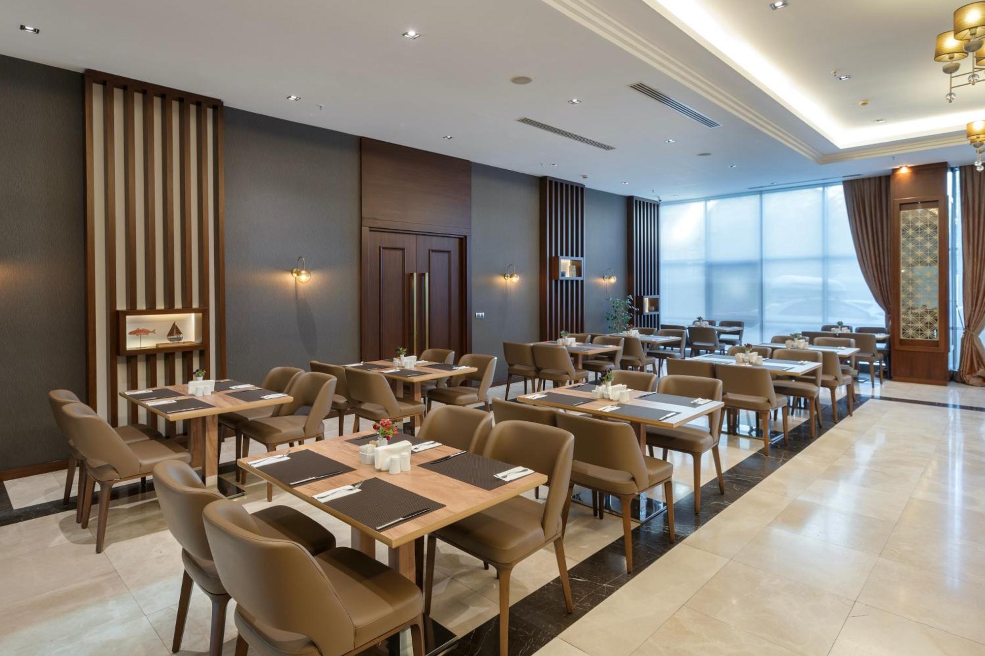 미라클 이스탄불 아시아 에어포트 호텔 앤 스파 외부 사진 The restaurant