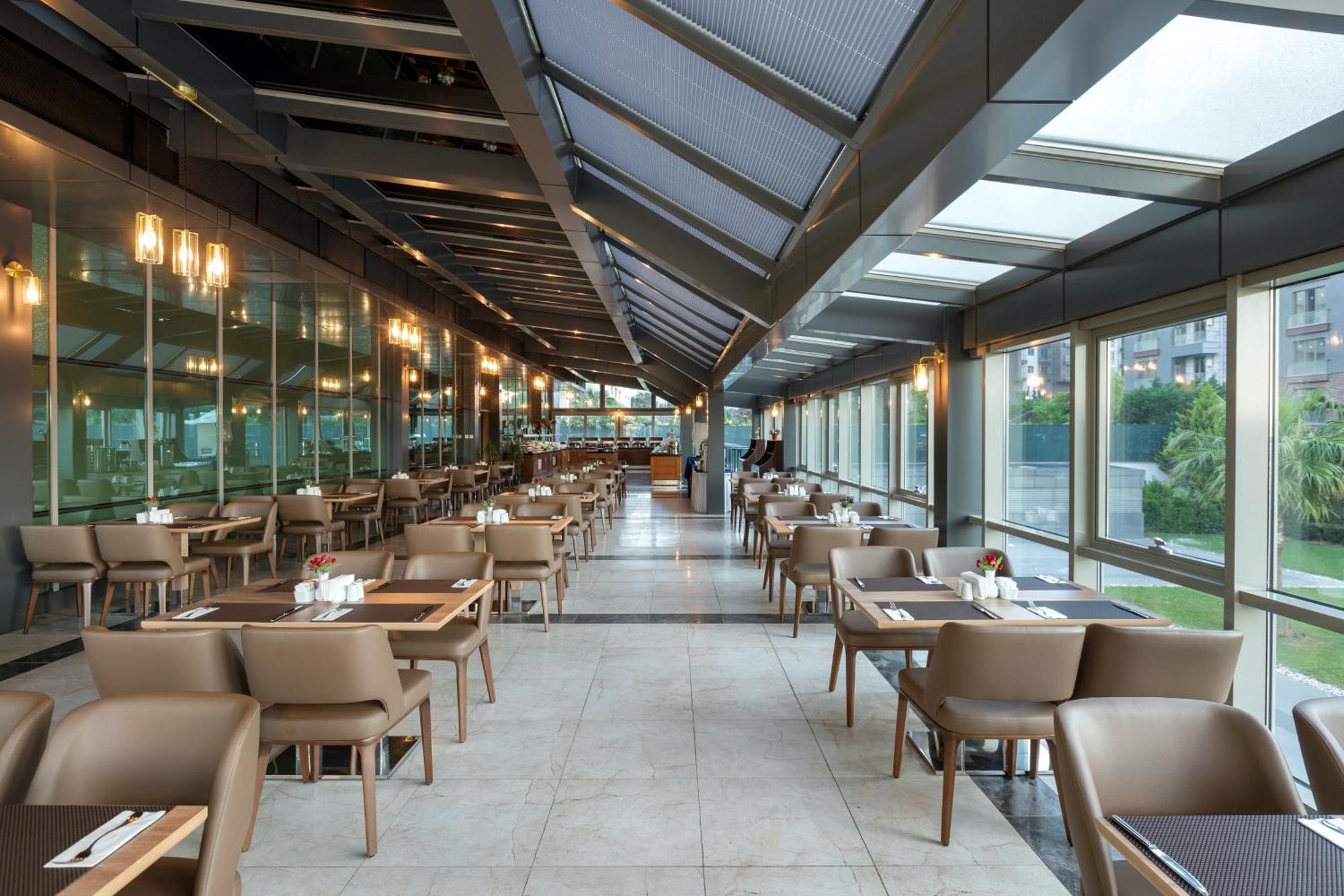 미라클 이스탄불 아시아 에어포트 호텔 앤 스파 외부 사진 Restaurant