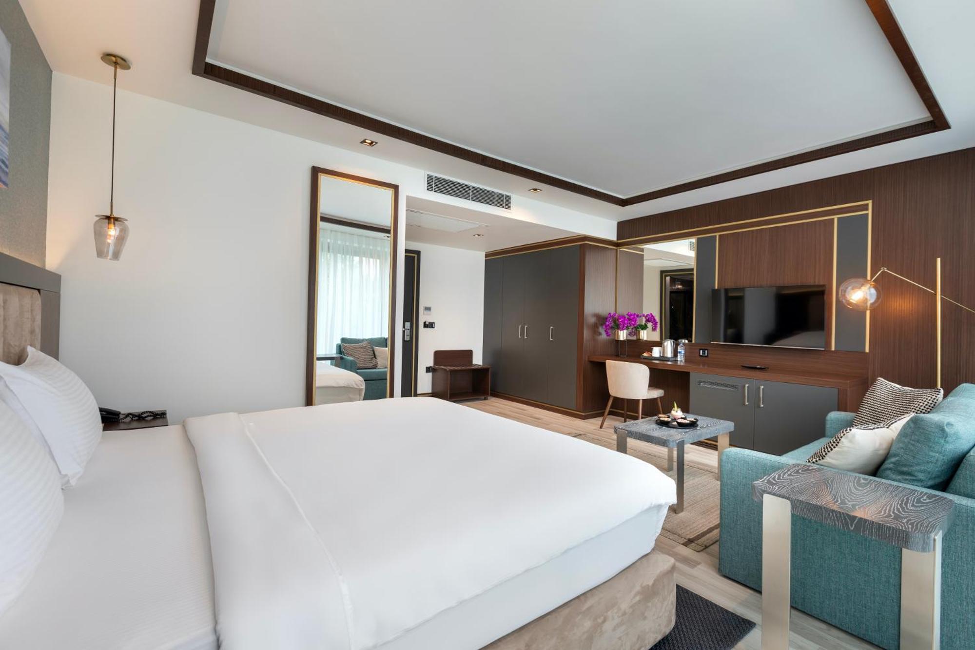 미라클 이스탄불 아시아 에어포트 호텔 앤 스파 외부 사진 Deluxe room