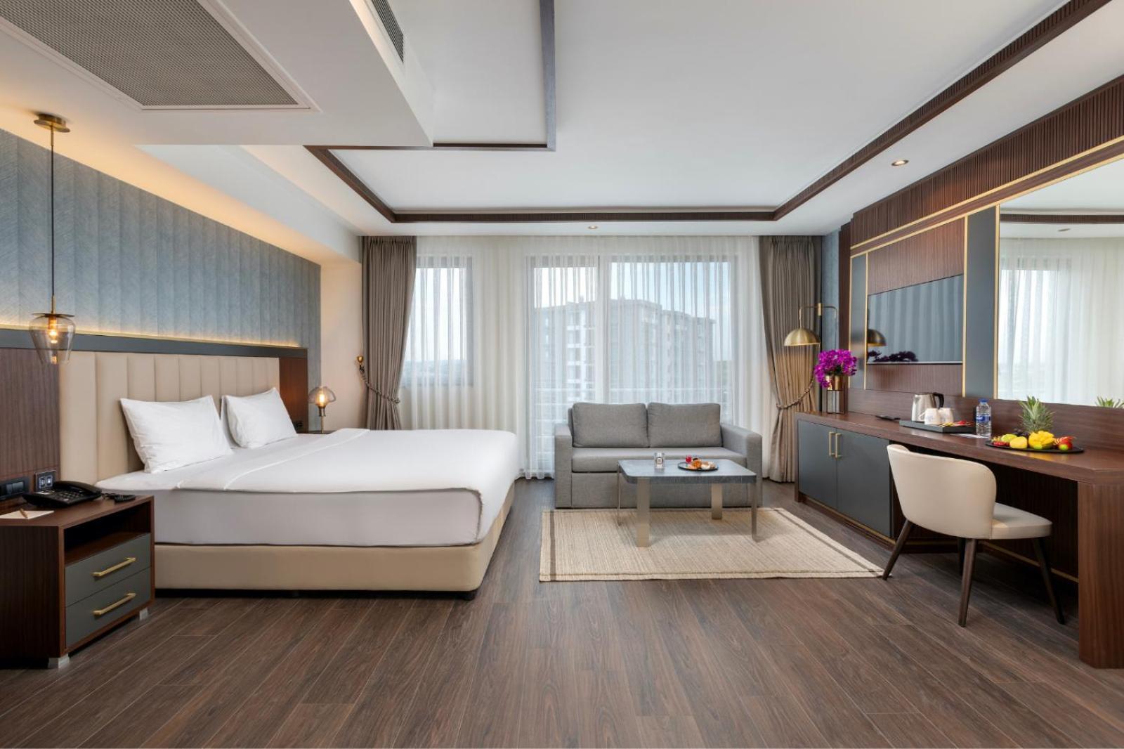 미라클 이스탄불 아시아 에어포트 호텔 앤 스파 외부 사진 Deluxe Room